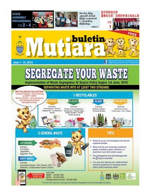 cover image of Buletin Mutiara 1-15 Jun 2016
